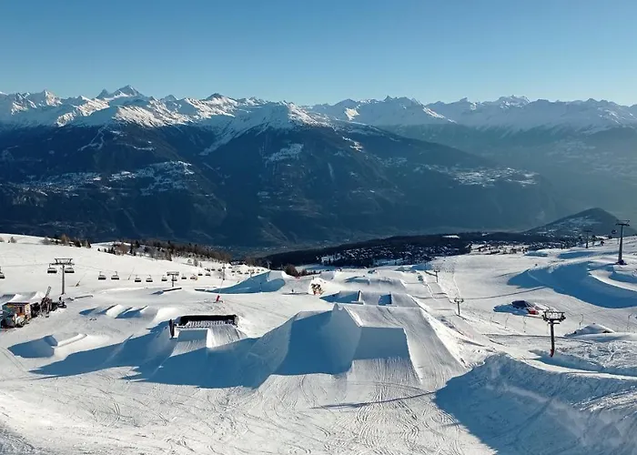 à - Avec Magnifique Vue Sur La Vallée Crans-Montana